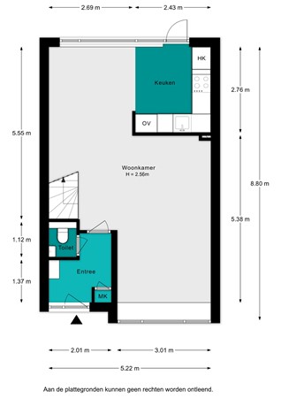 Plattegrond - Slingeland 20, 4761 MX Zevenbergen - Slingeland 20 - Begane grond - 2D.jpg